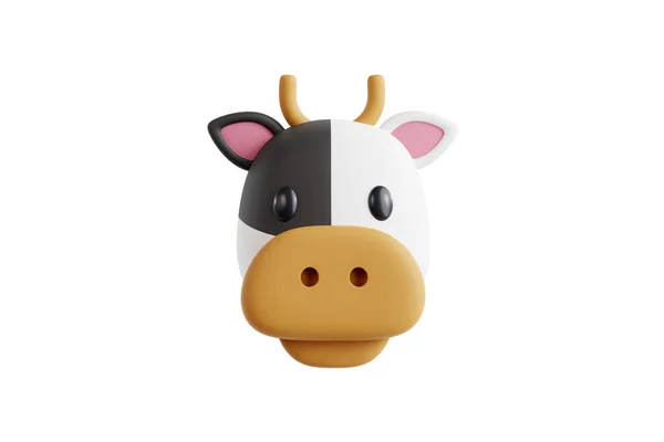 Vykreslit Obrázek Krávy — Stock fotografie