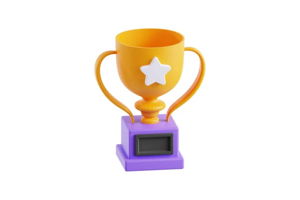 Illustration Trophy Award — Stock Photo, Image