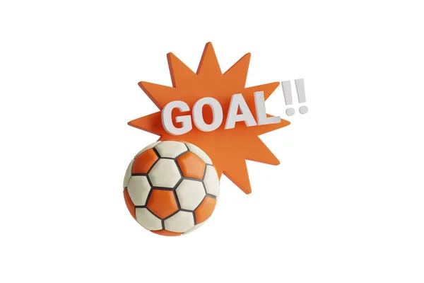 Illustration Goal Icon — Stock Photo, Image