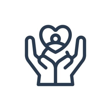 para bağışı vektör illüstrasyonu