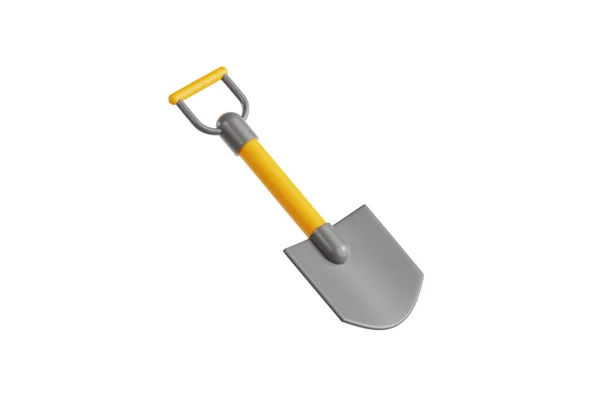 Illustration Shovel Essential Tool Digging Excavation Work Construction Gardening — Stock Photo, Image