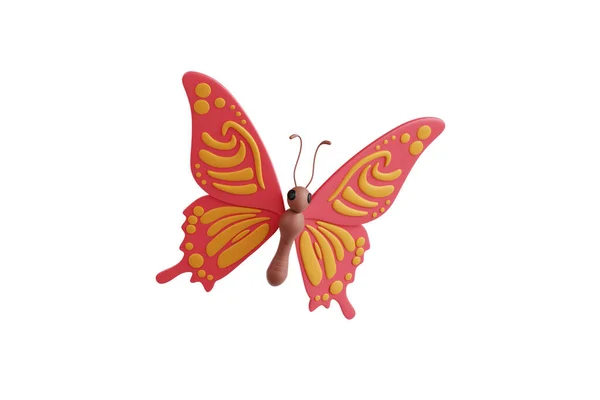 Иконка Бабочки — стоковое фото