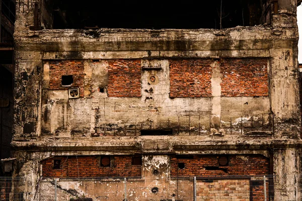 Gruvområdet Doln Vtkovice Ostrava Gammal Övergiven Byggnad Staden Angkor Wat — Stockfoto