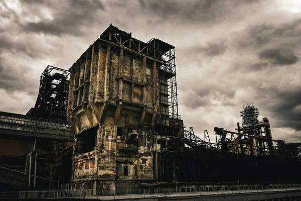 Doln Vtkovice Ostrava矿区 城市老旧生锈的工业建筑 — 图库照片