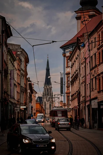 Stary Budynek Ołomuńcu Republika Czeska — Zdjęcie stockowe