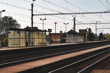 Çek Cumhuriyeti, Grygov, 2023 / 05 / 28 Grygov köyündeki tren istasyonunda imza at