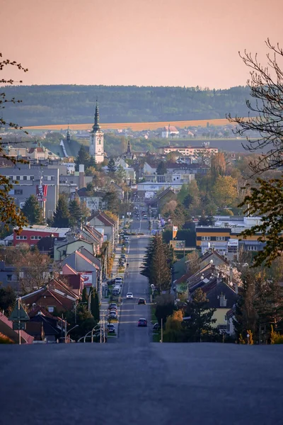 Eski şehrin güzel manzarası.