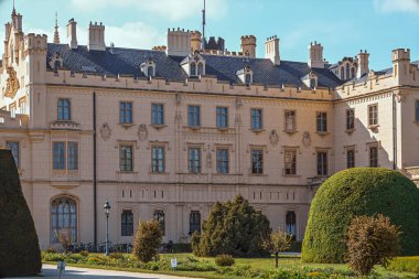 Çek Cumhuriyeti, Lednice, 2023 / 05 / 07, Çek Cumhuriyeti 'nin güzel kalesi Lednice.