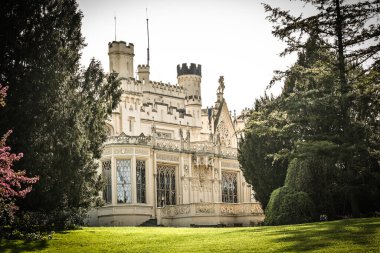 Şehirdeki eski şato.