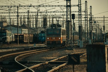 Çek Cumhuriyeti, Olomouc, 2023 / 12 / 27, şehirdeki tren istasyonu