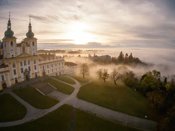 Olomouc 'taki Kutsal Üçlü Kilisesi..