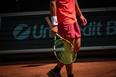 Çek Cumhuriyeti, Prostjov, 2024 / 06 / 08 profesyonel tenis oyuncusu iş başında, tenis maçı, kil maçı, atp, tenis