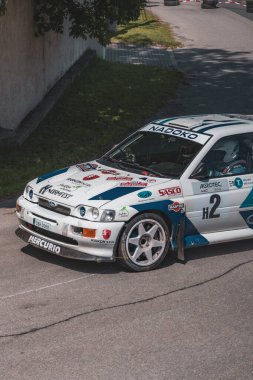 Çek Cumhuriyeti, Hustopece, 2024 / 06 / 15 - Hustopece, Çek yarış serisi, yarış arabaları, rali yarış serisi