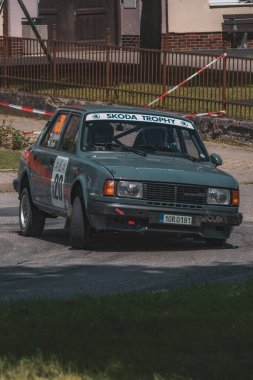 Çek Cumhuriyeti, Hustopece, 2024 / 06 / 15 - Hustopece, Çek yarış serisi, yarış arabaları, rali yarış serisi