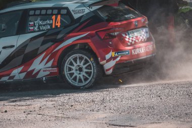 Çek Cumhuriyeti, Hustopece, 2024 / 06 / 15 - Hustopece, Çek yarış serisi, yarış arabaları, rali yarış serisi