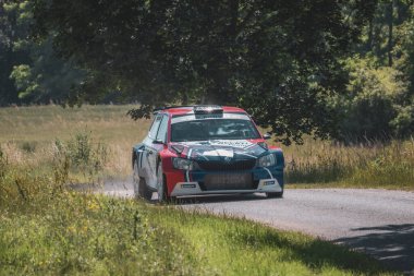 Çek Cumhuriyeti, Hustopece, 2024 / 06 / 15 - Hustopece, Çek yarış serisi, yarış arabaları, rali yarış serisi