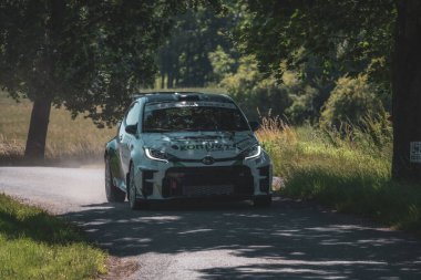 Çek Cumhuriyeti, Hustopece, 2024 / 06 / 15 - Hustopece, Çek yarış serisi, yarış arabaları, rali yarış serisi