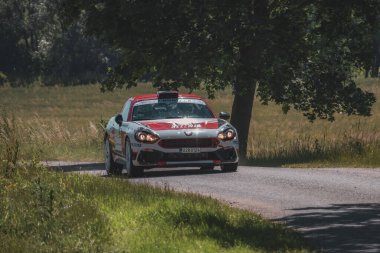 Çek Cumhuriyeti, Hustopece, 2024 / 06 / 15 - Hustopece, Çek yarış serisi, yarış arabaları, rali yarış serisi