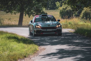 Çek Cumhuriyeti, Hustopece, 2024 / 06 / 15 - Hustopece, Çek yarış serisi, yarış arabaları, rali yarış serisi