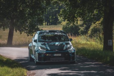 Çek Cumhuriyeti, Hustopece, 2024 / 06 / 15 - Hustopece, Çek yarış serisi, yarış arabaları, rali yarış serisi