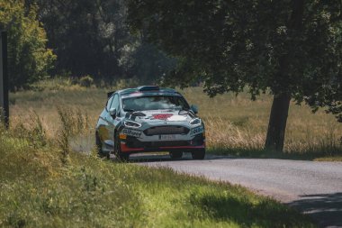 Çek Cumhuriyeti, Hustopece, 2024 / 06 / 15 - Hustopece, Çek yarış serisi, yarış arabaları, rali yarış serisi