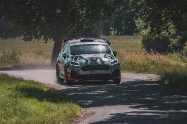 Çek Cumhuriyeti, Hustopece, 2024 / 06 / 15 - Hustopece, Çek yarış serisi, yarış arabaları, rali yarış serisi