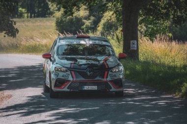 Çek Cumhuriyeti, Hustopece, 2024 / 06 / 15 - Hustopece, Çek yarış serisi, yarış arabaları, rali yarış serisi