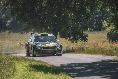 Çek Cumhuriyeti, Hustopece, 2024 / 06 / 15 - Hustopece, Çek yarış serisi, yarış arabaları, rali yarış serisi