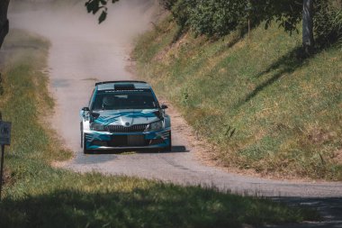 Çek Cumhuriyeti, Hustopece, 2024 / 06 / 15 - Hustopece, Çek yarış serisi, yarış arabaları, rali yarış serisi