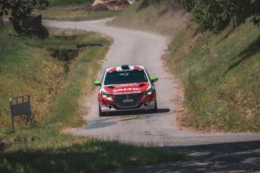 Çek Cumhuriyeti, Hustopece, 2024 / 06 / 15 - Hustopece, Çek yarış serisi, yarış arabaları, rali yarış serisi