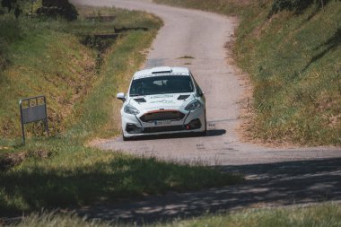 Çek Cumhuriyeti, Hustopece, 2024 / 06 / 15 - Hustopece, Çek yarış serisi, yarış arabaları, rali yarış serisi