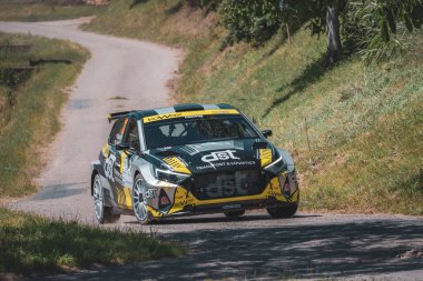 Çek Cumhuriyeti, Hustopece, 2024 / 06 / 15 - Hustopece, Çek yarış serisi, yarış arabaları, rali yarış serisi