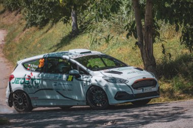 Çek Cumhuriyeti, Hustopece, 2024 / 06 / 15 - Hustopece, Çek yarış serisi, yarış arabaları, rali yarış serisi