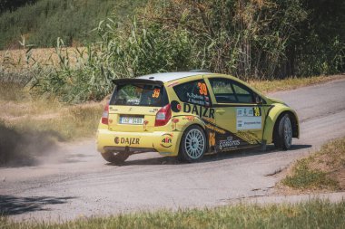 Çek Cumhuriyeti, Hustopece, 2024 / 06 / 15 - Hustopece, Çek yarış serisi, yarış arabaları, rali yarış serisi