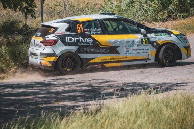 Çek Cumhuriyeti, Hustopece, 2024 / 06 / 15 - Hustopece, Çek yarış serisi, yarış arabaları, rali yarış serisi