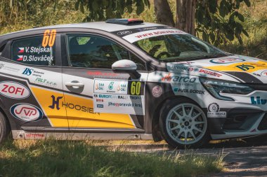 Çek Cumhuriyeti, Hustopece, 2024 / 06 / 15 - Hustopece, Çek yarış serisi, yarış arabaları, rali yarış serisi