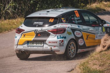 Çek Cumhuriyeti, Hustopece, 2024 / 06 / 15 - Hustopece, Çek yarış serisi, yarış arabaları, rali yarış serisi