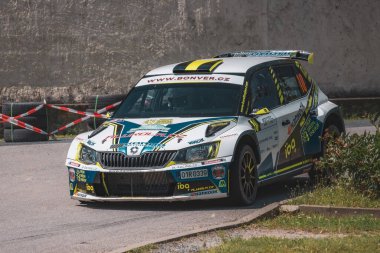 Çek Cumhuriyeti, Hustopece, 2024 / 06 / 15 - Hustopece, Çek yarış serisi, yarış arabaları, rali yarış serisi