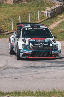 Çek Cumhuriyeti, Hustopece, 2024 / 06 / 15 - Hustopece, Çek yarış serisi, yarış arabaları, rali yarış serisi