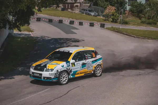 Çek Cumhuriyeti, Hustopece, 2024 / 06 / 15 - Hustopece, Çek yarış serisi, yarış arabaları, rali yarış serisi