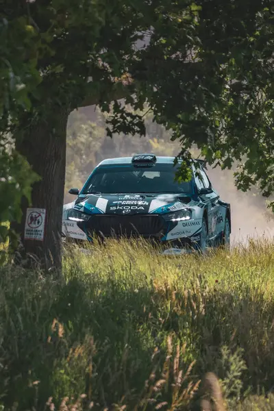 Çek Cumhuriyeti, Hustopece, 2024 / 06 / 15 - Hustopece, Çek yarış serisi, yarış arabaları, rali yarış serisi