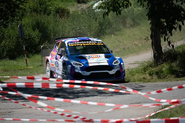 Çek Cumhuriyeti, Hustopece, 2024 / 06 / 15 - Hustopece, Çek yarış serisi, yarış arabaları, rali yarış serisi