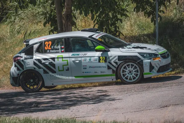 Çek Cumhuriyeti, Hustopece, 2024 / 06 / 15 - Hustopece, Çek yarış serisi, yarış arabaları, rali yarış serisi