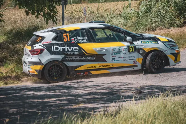 Çek Cumhuriyeti, Hustopece, 2024 / 06 / 15 - Hustopece, Çek yarış serisi, yarış arabaları, rali yarış serisi
