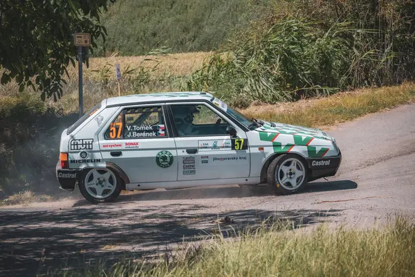 Çek Cumhuriyeti, Hustopece, 2024 / 06 / 15 - Hustopece, Çek yarış serisi, yarış arabaları, rali yarış serisi