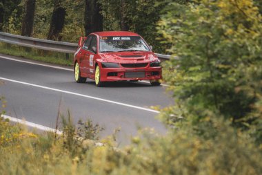 Çek Cumhuriyeti, Vrbno pod Pradedem, 2024 / 07 / 13 - Tepe tırmanışı, yarış arabaları, yarış arabaları, yarış spesiyalleri, 