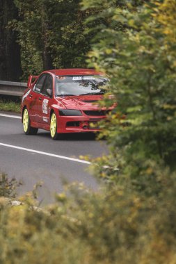 Çek Cumhuriyeti, Vrbno pod Pradedem, 2024 / 07 / 13 - Tepe tırmanışı, yarış arabaları, yarış arabaları, yarış spesiyalleri, 