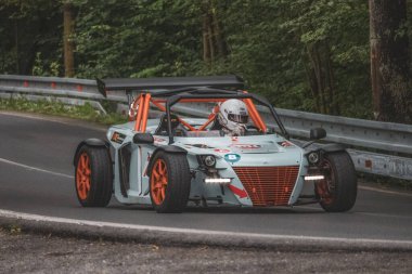 Çek Cumhuriyeti, Vrbno pod Pradedem, 2024 / 07 / 13 - Tepe tırmanışı, yarış arabaları, yarış arabaları, yarış spesiyalleri, 