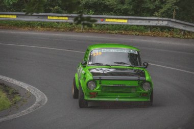 Çek Cumhuriyeti, Vrbno pod Pradedem, 2024 / 07 / 13 - Tepe tırmanışı, yarış arabaları, yarış arabaları, yarış spesiyalleri, 