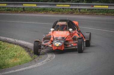 Çek Cumhuriyeti, Vrbno pod Pradedem, 2024 / 07 / 13 - Tepe tırmanışı, yarış arabaları, yarış arabaları, yarış spesiyalleri, BUGINA